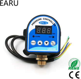 1pc WPC-10 Digital Water Pressure Switch Digital Display WPC 10 Eletronic Pressure Controller for Water Pump With G1/2"Adapter