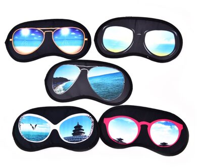 1Pc Zachte Blinddoek Reizen Eyepatch 3D Slaap Masker Natuurlijke Slapen Oogmasker Eyeshade Cover Shade Eye Patch Vrouwen Mannen