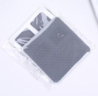 1Pc Zelfklevende Indoor Venster Insect Fly Mosquito Window Screen Gordijn Klamboe Deur Anti Klamboe Wit zwart / 130x150cm