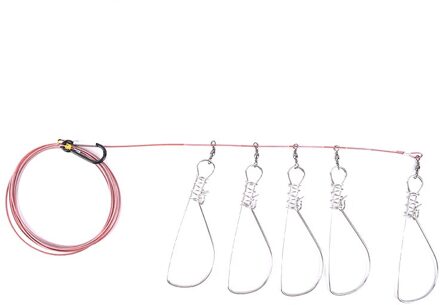 1Pc Zilveren Vissen Lock Gesp Rvs Levende Vis Lock Riem Vissen Stringer Visgerei Tool Accessoires