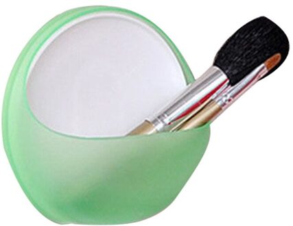 1PC Zuig Muur Plastic Zuignap Zeep Tandenborstel Doos Schotel Houder Badkamer Douche Accessoire Plank L * 5 Groen