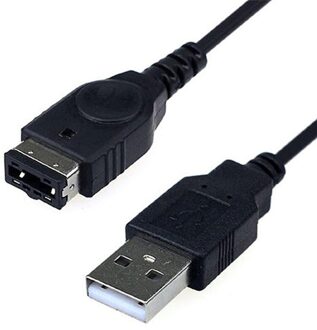 1Pc Zwart Usb Opladen Advance Line Cord Charger Kabel Voor Sp/Gba/Gameboy/Ns/Ds
