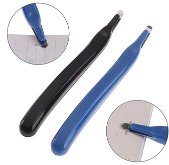 1Pc Zwarte Draagbare Nietje Remover Naald Verwijdering Nail Puller Office School Thuis Stationair Tool