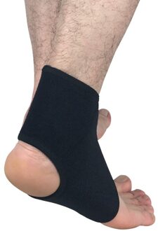 1Pc Zwarte Enkel Protector Sport Enkel Ondersteuning Elastische Enkelbrace Guard Voet Ondersteuning Sport Gear Hy Xl