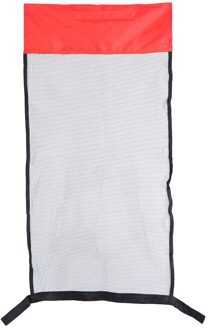 1Pc Zwembad Noodle Stoel Netto Zwemmen Bed Seat Drijvende Stoel Diy Accessoires Zwemmen Drijvende Party Sling Mesh Licht Gewicht rood