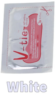 1pce White Formugru liquid silicone V-tie and Heat-seal fix DIY Universal Digital Outdoor Tools for repair glue sugru