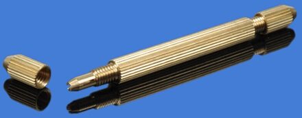 1pcs 0-1.5mm of 0.7-2.2mm Mini Bass Dual Chuck Gimlet Handleiding Puncher Double Headed hand Boorkop