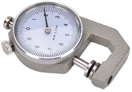 1Pcs 0-10Mm Kies Dikte Gauge 10Mm Lederen Papier Dikte Meter Tester Voor Lederen Flim papier