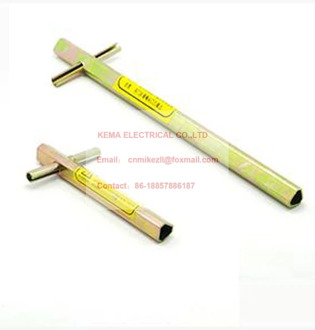 1pcs 100mm Extended type Elevator triangle key / professional triangle key / train triangle key