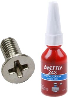1Pcs 10Ml Schroef Lijm Draad Borgmiddel Anaërobe Lijm 243 Lijm Olie Weerstand Snelle Uitharding Thuis tool