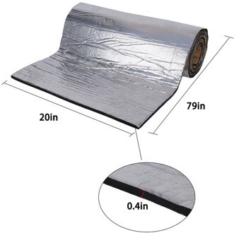 1Pcs 10Mm Auto Vrachtwagen Firewall Warmte Geluidsisolatie Mat Geluid Noise Isolatie Warmte Geluid Thermische Proofing Pads Universal