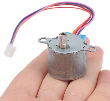 1Pcs 12V 24BYJ48 Dc 12V Cnc Motor Verminderen Stepping Stappenmotor Stap Motor 5 Lijnen Kabel 4 fase Stappenmotor Aangedreven
