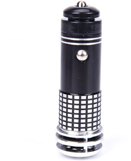 1Pcs 12V Auto Luchtreiniger Ionisator Negatieve Ionen Air Cleaner Luchtreiniger Auto Verwijderen Rook Eliminator Voor Auto home Office zwart