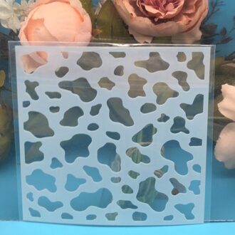 1Pcs 13Cm Mozaïek Diy Craft Gelaagdheid Stencils Muur Schilderen Scrapbooking Stempelen Embossing Album Papieren Kaart Template F5170-3 6