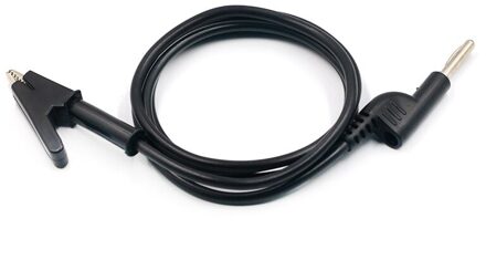 1Pcs 1M 4Mm Banana Banana Plug Test Kabel Lood Voor Multimeter Rood Geel Zwart Blauw Groen 5 Kleuren