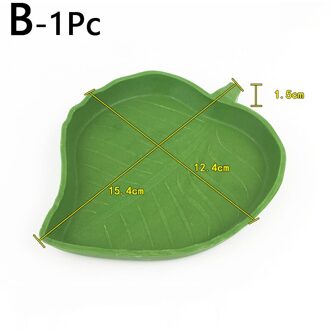 1Pcs 2 Maten Bladvorm Pet Feeder Kom Wastafel Plastic Niet Giftig Voedsel Water Pot Reptiel Gecko Meelworm hagedis Huisdieren Benodigdheden