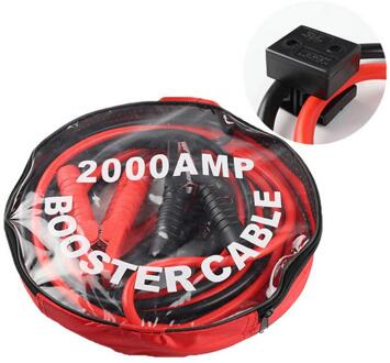 1Pcs 2000AMP Leads 4 Meter Booster Kabels Start Voor Zware Auto Van Jump met protector