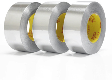 1Pcs 20M Aluminum Foil Butyl Rubber Tape Self Adhesive High Temperature Resistance Waterproof For Roof Pipe Repair Stop Leak