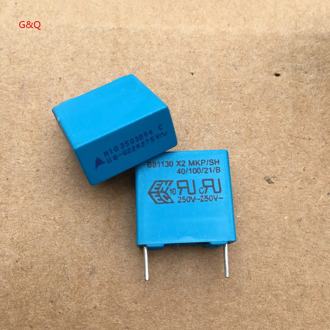 1PCS/20PCS NEW EPCOS B81130 0.22UF 275VAC P15mm 220NF MET FILM Capacitance 224/275vac film capacitor 224 220nf/275vac