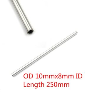 1Pcs 250Mm 304 Naadloze Roestvrij Staal Capillaire Tube Od 8Mm 6Mm Id Od 10Mm 8mm Id Od 4Mm 3Mm Id Od 6Mm 4Mm Id Od 4Mm 2.5Mm Id 10x8mm