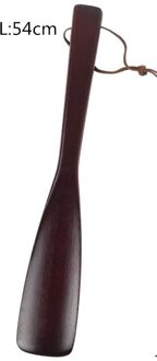 1Pcs 25Cm/40Cm/54Cm Vrouwen Mannen Lange Handvat Schoen Hoorns Unisex Houten Hoorn Lepel vorm Schoenlepel Flexibele L 54cm
