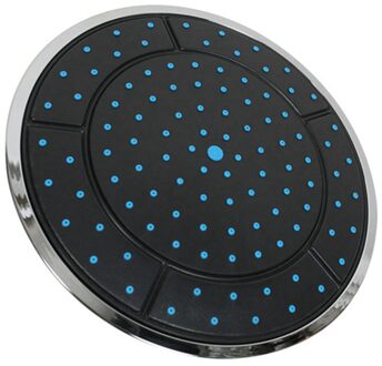 1Pcs 25Cm Plastic Ronde Vorm Neerslag Aangedreven Douche Top Douche Dak Hoofd Nozzle Cabine Accessoires Regendouche heads