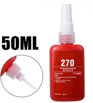 1Pcs 270 High Strength Threadlocker Adhesive Glue Thread Locker 50ml For Threaded Connections Prevent Loosening