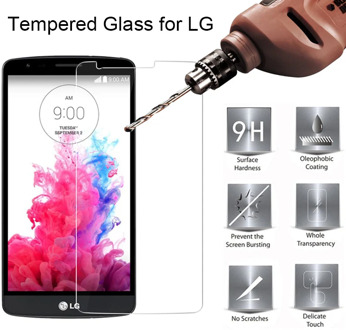 1pcs/2pcs Phone Tempered Glass for LG G5 G6 G3 2017 Screen Protector Protective Toughed Front Film for LG K10 Power 2018 K11 Pro