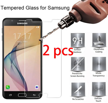 1pcs/2pcs Protective Tempered Glass for Samsung J7 2017 J5 2016 J3 2015 9H HD Screen Protector Glass on Galaxy A5 2017 J1 2016