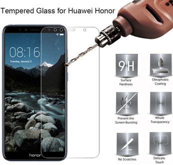 1pcs/2pcs Tempered Glass for Huawei Y7 Y5 Y6 Prime 2018 Nova 2 Lite Screen Protector on Honor 7A Pro 7S Glass for Honor 7C Film