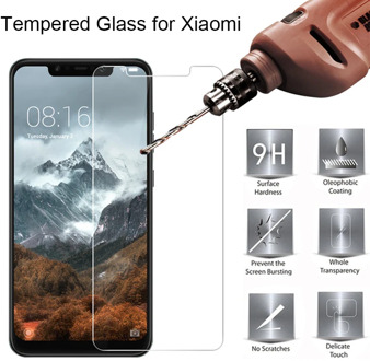 1pcs/2pcs Tempered Glass for Pocophone F1 Screen Protector for Xiaomi Mi A2 Lite Mi A1 A2 Glass on Mi5s Plus Mi6 Mi Mix 2S Mi4