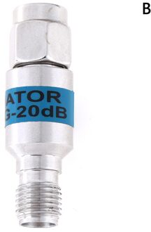 1Pcs 2W SMA 6GHz DC-6GHz Coaxial Fixed Attenuators Frequency SMA Fixed Connectors B