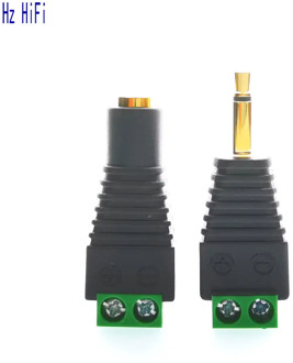 1PCS 3.5 Jack Connector Stereo Adapter 3.5mm RCA Audio Mono Channel Plug To Screw Terminal Audio Mono Channel Plug