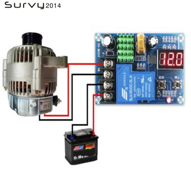 1PCS 3.7V-120V lead-acid Battery Charging Controller Protection Board switch 12v 24v diy electronic