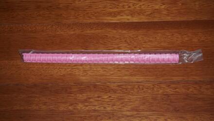 1Pcs 30 Gaten Loose Leaf Ring A5 Bindmiddelen Perforator Bindingen A4 Binding Ringen B5 Plastic Bindmiddelen Plastic Ringen loose Leaf Binder Roze