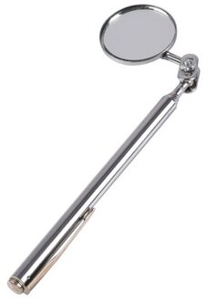 1Pcs 30 Mm Auto Telescopische Detectie Lens Inspectie Ronde Spiegel 360 Graden Rotatie Reparatie Tool Intrekbare 17 Om 49 cm L1