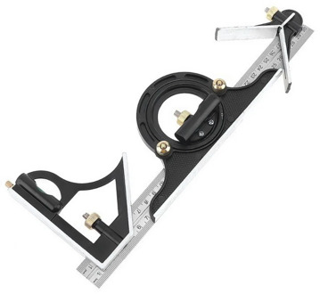 1pcs 300mm High Precision Protractor Multi-function Professional Tools Combination Square Angle Ruler Carpenter Measuring Tool#2