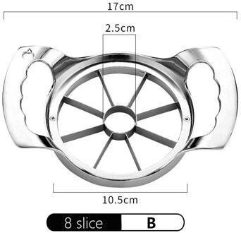 1Pcs 304 Rvs Apple Cutter Fruit Slicer Appelboor Peer Cutters Mes Dunschiller Cut Tool Keuken Accessoires
