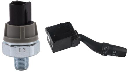 1Pcs 37240-Phm-003 Olie Drukschakelaar & 1Pcs Verlichting Richtingaanwijzer Schakelaar 35255-S5A-A22 Voor Honda Crv 2002-2006