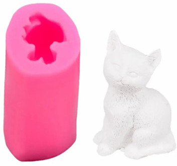 1pcs 3D Silicone Mold Series Cat DIY Cake Baking Mold Fondant Cookie Chocolate Soap Mold Kitchen Bakeware