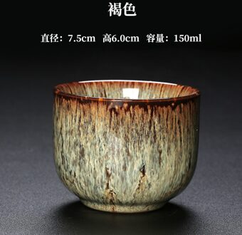 1Pcs/3Pcs Japanse Stijl Keramische Kopje Koffie Porselein Persoonlijke Enkele Aardewerk Thee Cups Drinkware Wijn Mok Water mokken 150ml-1stk / A