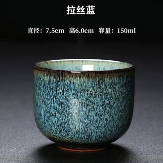 1Pcs/3Pcs Japanse Stijl Keramische Kopje Koffie Porselein Persoonlijke Enkele Aardewerk Thee Cups Drinkware Wijn Mok Water mokken 150ml-1stk / D