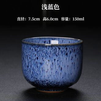 1Pcs/3Pcs Japanse Stijl Keramische Kopje Koffie Porselein Persoonlijke Enkele Aardewerk Thee Cups Drinkware Wijn Mok Water mokken 150ml-3stk / C