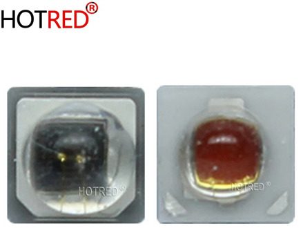 1PCS 3W 3535 IR High Power LED Chips 730Nm 850Nm 940nm 2.2V 3.2V Infrared Emitter Diode COB Beads Night Vision CCTV Camera
