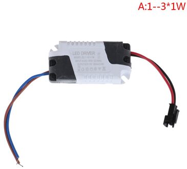 1Pcs 3W-36W Led Driver Licht Transformator Constante Stroom Voeding Adapter