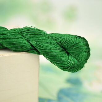 1Pcs/400M Zijde Borduurgaren/100% Zijden Draad/Hand Borduren Borduren Kruissteek/Medium groen/8 Zuivere Kleuren 7