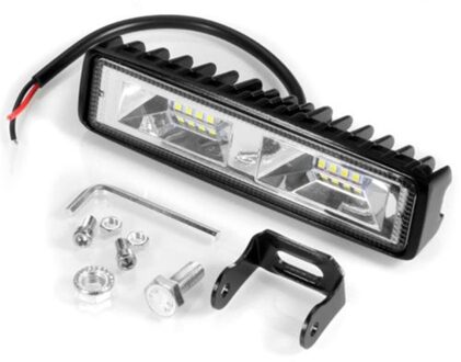 1Pcs 48W 12-24V 16LED Auto Flood Beam Bar Voor Auto Offroad Rijden Fog licht Werk Licht