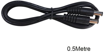 1Pcs 5.5*2.1Mm Dc Lijn Ronde Male Naar Male Kabel 22awg Ul2464 Dubbele Hoofd Monitoring Netsnoer 12V Goud