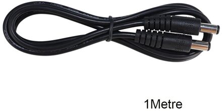 1Pcs 5.5*2.1Mm Dc Lijn Ronde Male Naar Male Kabel 22awg Ul2464 Dubbele Hoofd Monitoring Netsnoer 12V Oranje