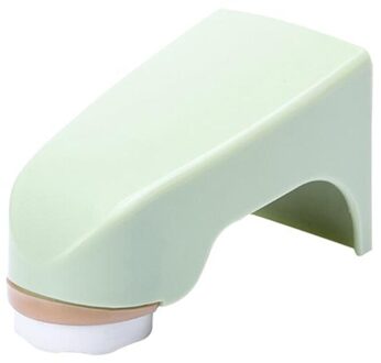 1Pcs 5 Kleur Badkamer Accessoires Magnetische Zeep Houders Houten Zeepbakje Met Sticker Zeep Planken Wandmontage Opbergrek groen